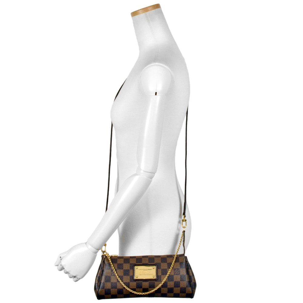 ルイヴィトン LOUIS VUITTON エヴァ チェーン ショルダーバッグ N55213  