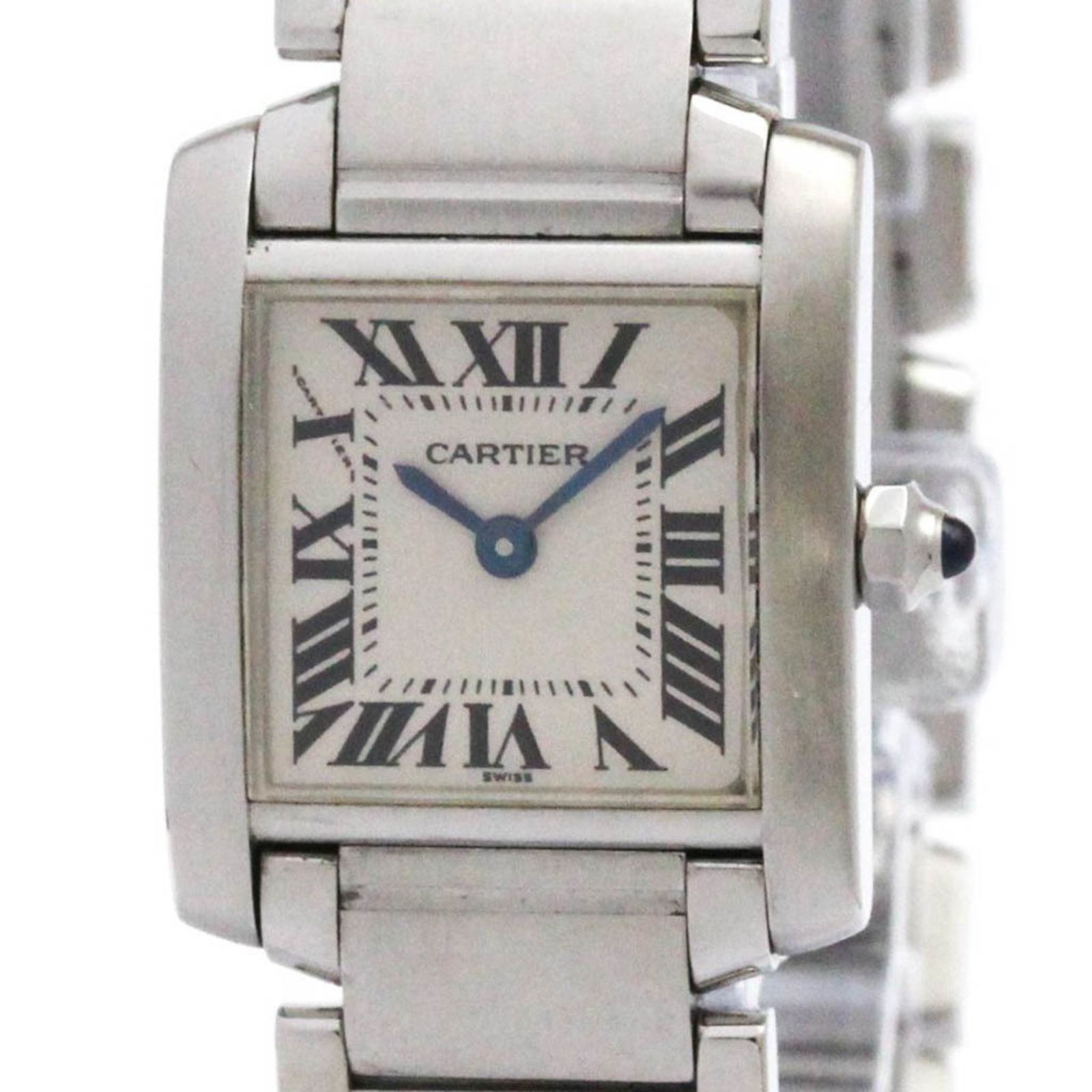 カルティエ (CARTIER) タンクフランセーズ SM ステンレス