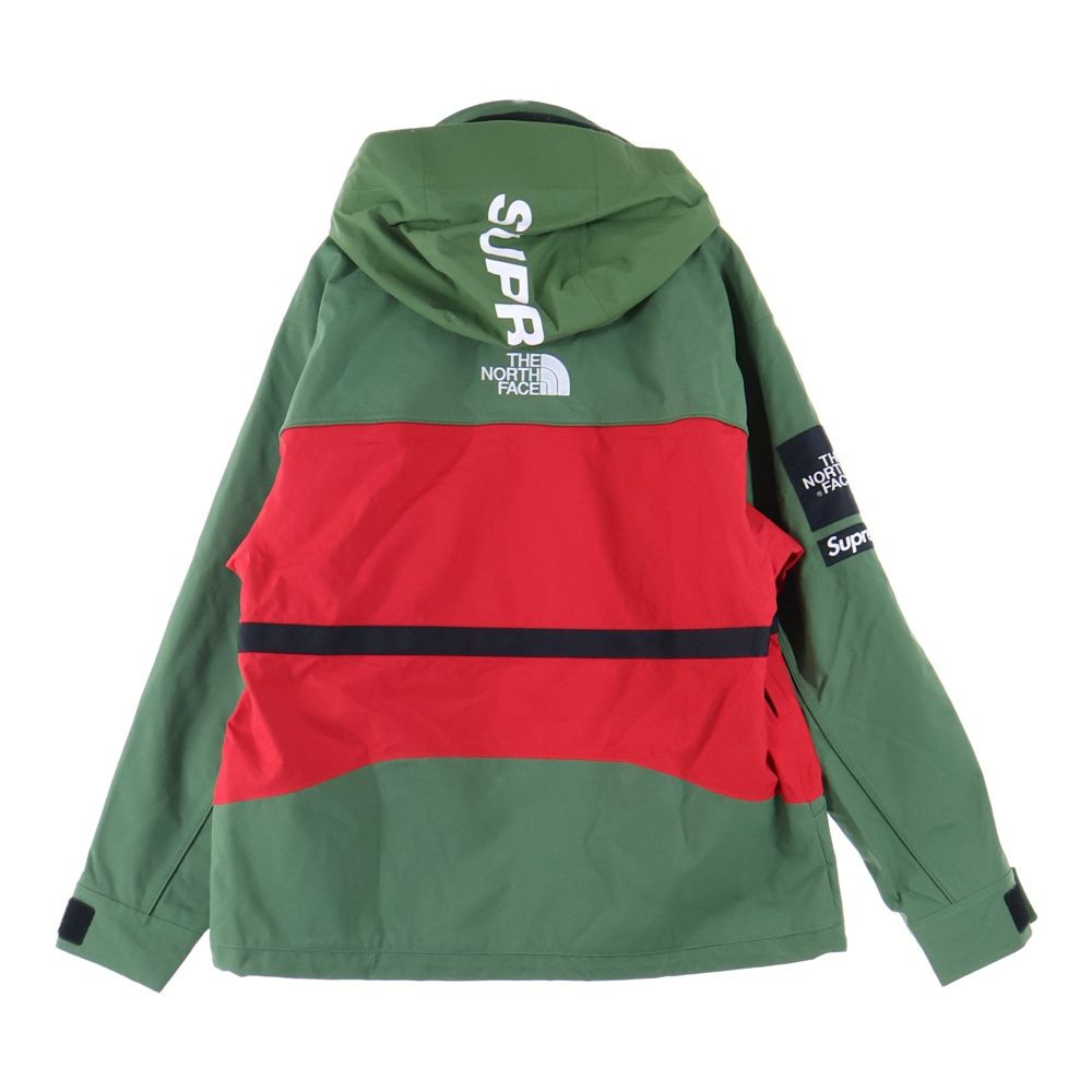 SUPREME シュプリーム 16SS ×THE NORTH FACE Steep Tech Hooded Jacket NP01601I ザノースフェイス スティープテック ジップアップジャケット カーキ レッド