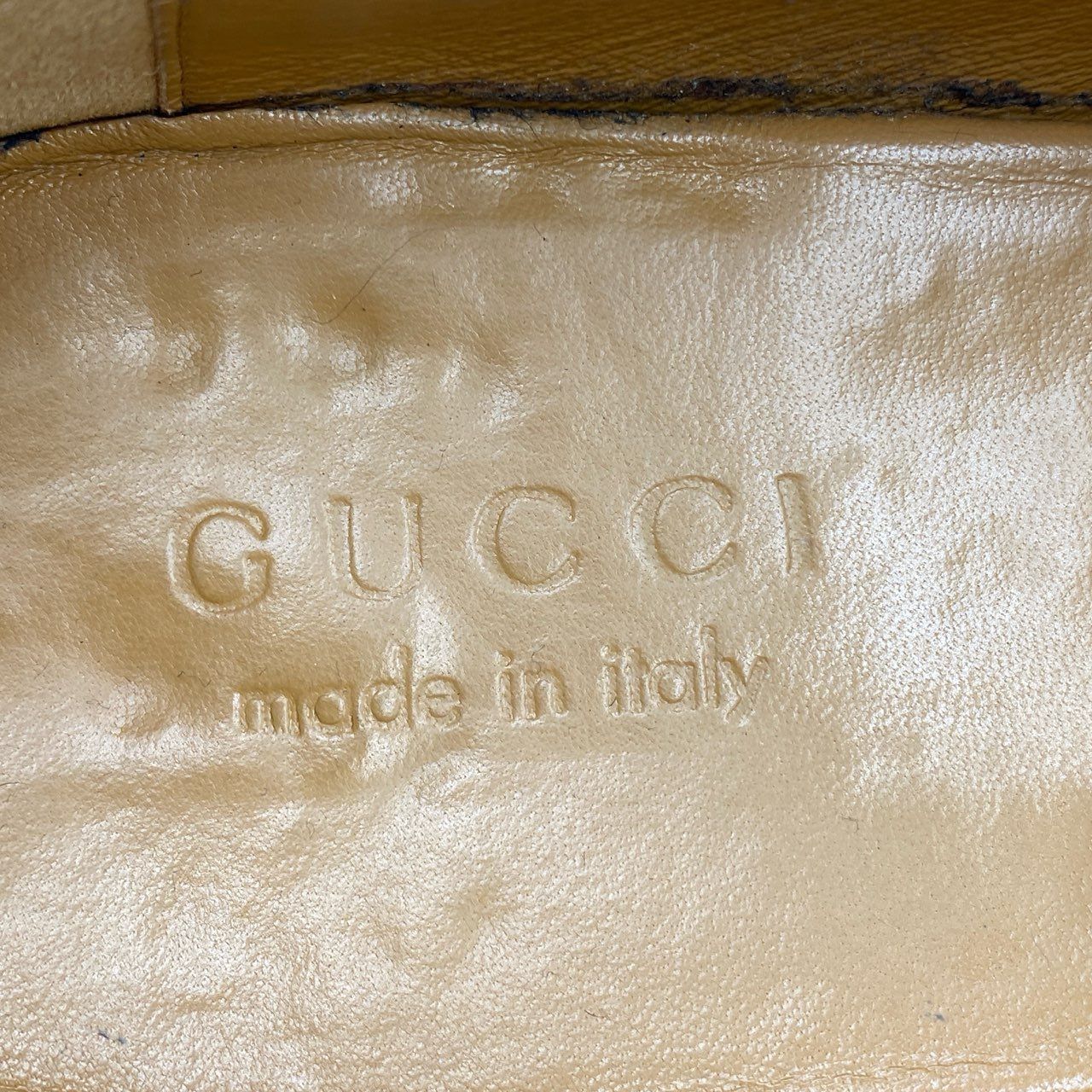 1i4 GUCCI グッチ GGベルベット ホースビット ローファー ドレス