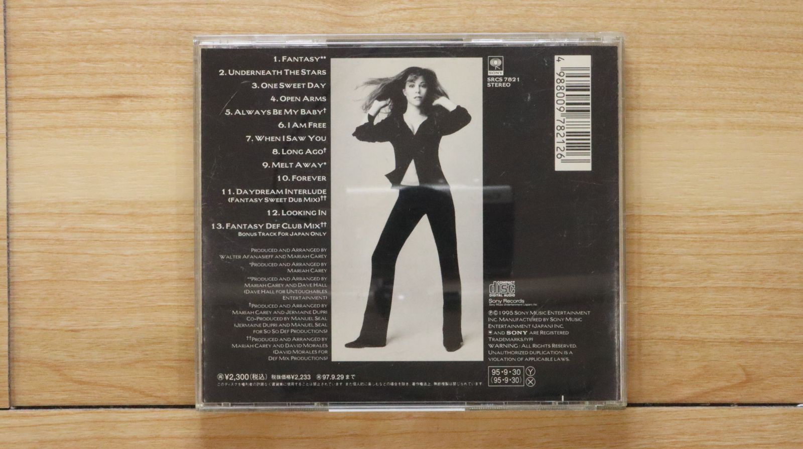 国内盤CD☆マライア・キャリー/Mariah Carey□ DAYDREAM