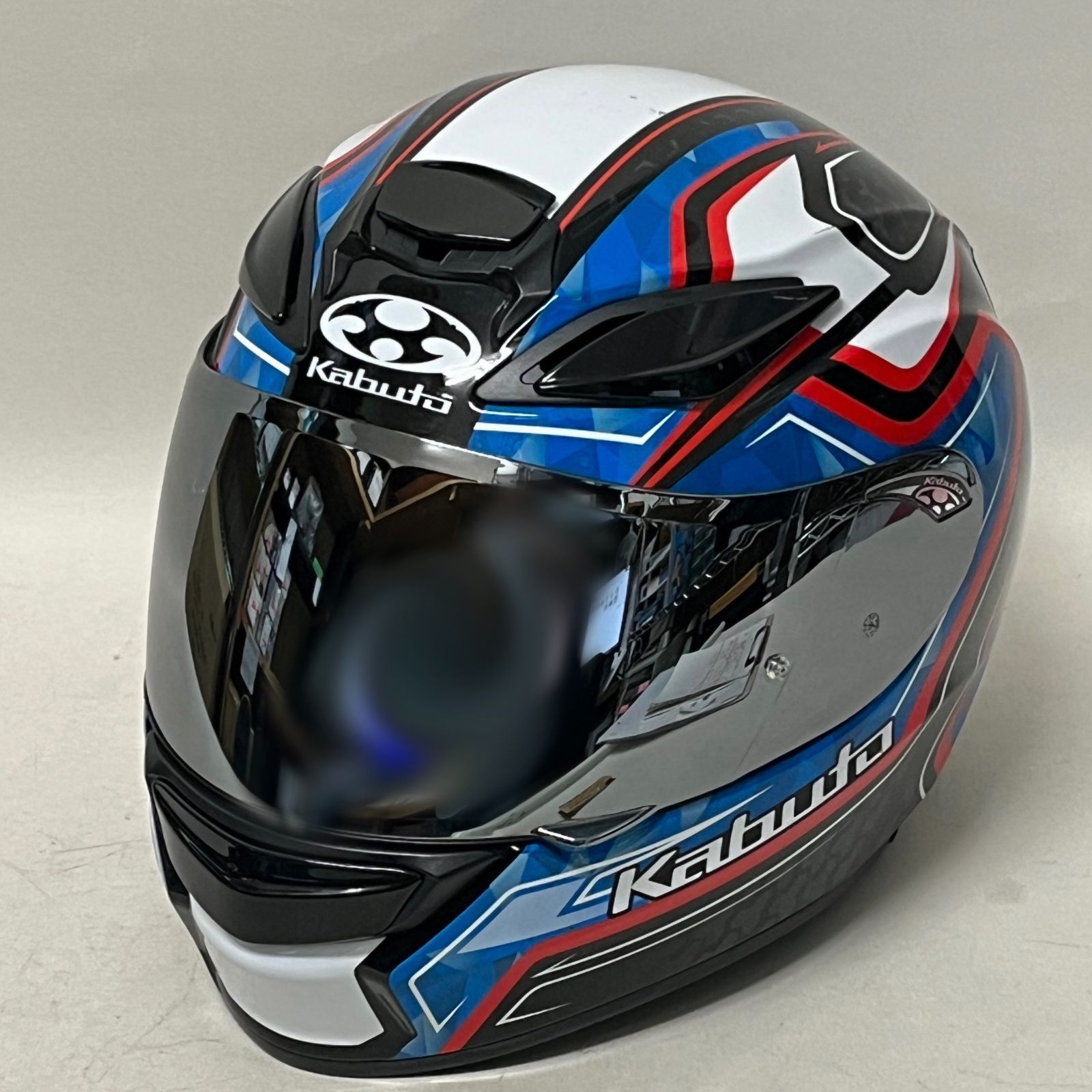 浜館58-124】 【店舗併売品】 OGK カブト バイクヘルメット フル 