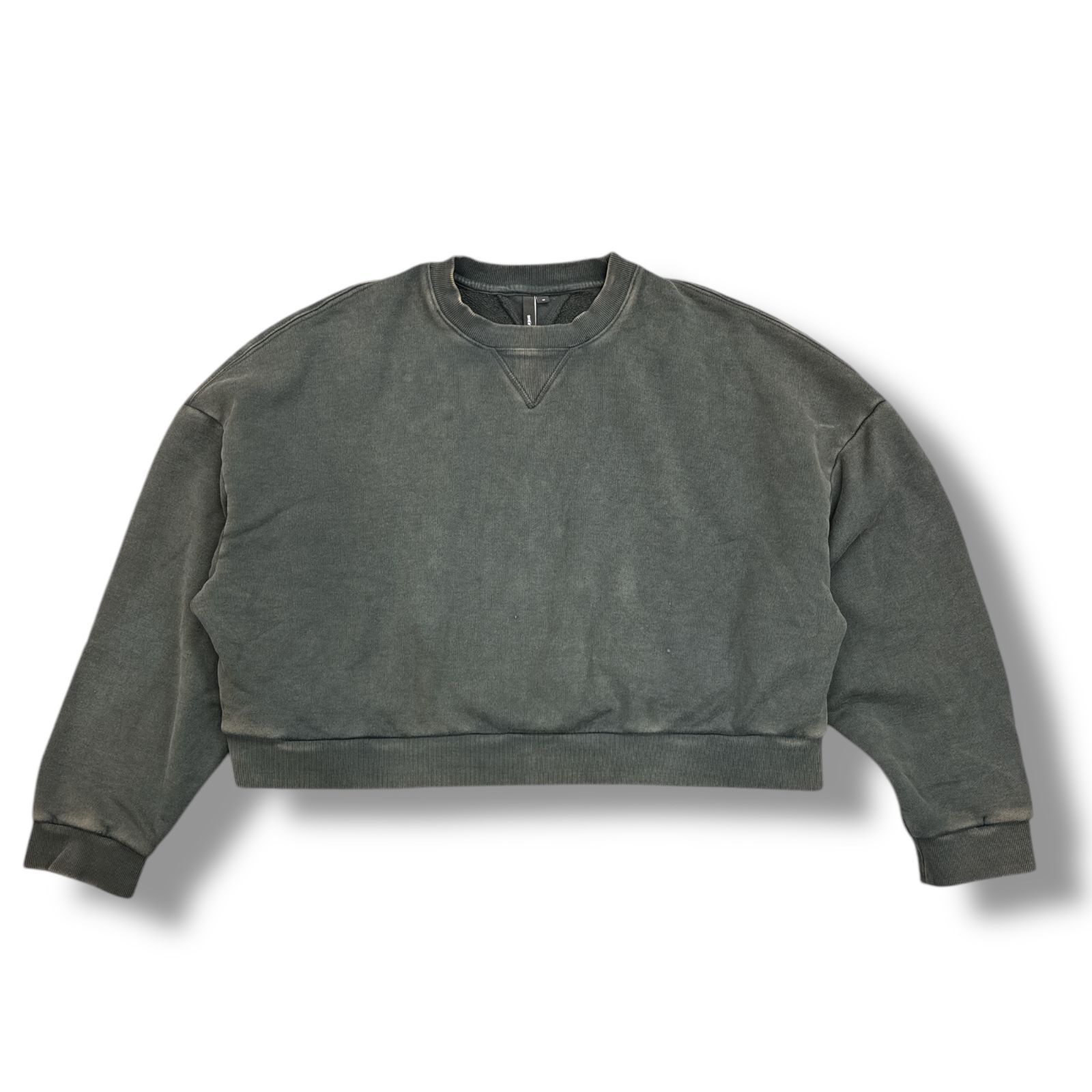 参考上代24200円 entire Studios BOX CREW WASH スウェット トレーナー ES2126 エンタイアスタジオ M 86425A1