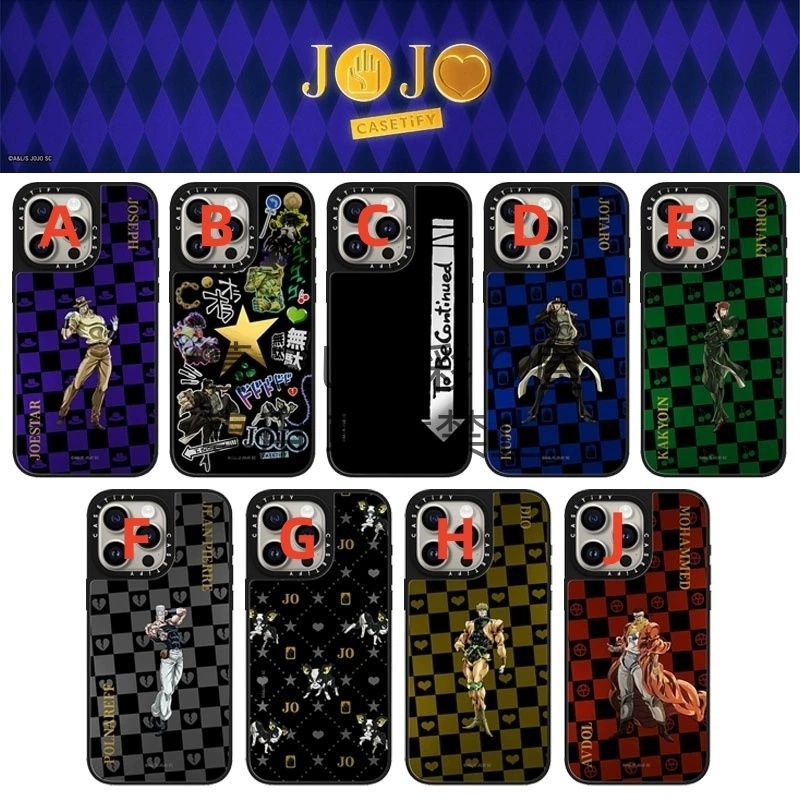 ミラーケースMagSafe対応】ケースティファイ CASETiFY x JOJO
