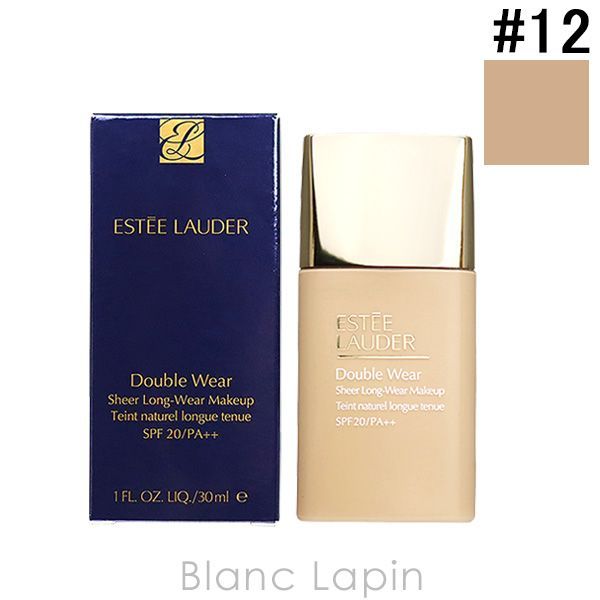 エスティローダー ESTEE LAUDER ダブルウェアシアーメークアップ #12 デザート ベージュ 30ml [533219]〔メール便発送〕