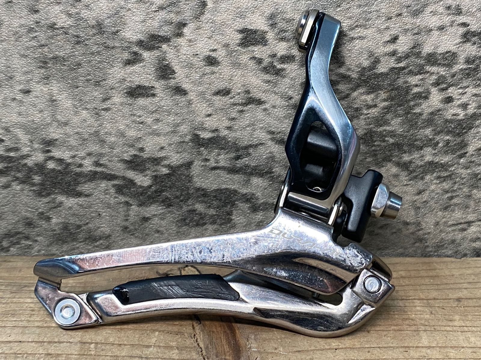 ☆SHIMANO シマノ FD-9000 DURA-ACE 2s (美品) シマノ DURA-ACE FD-9000-B(