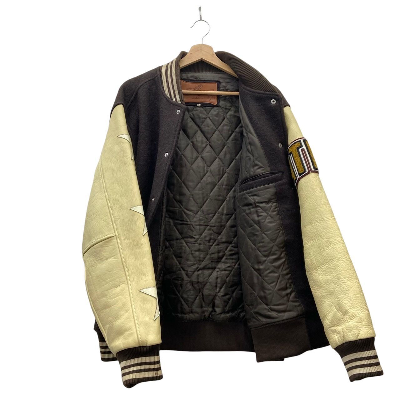 Atmos スタジャン L ATMOS アトモス varsity jacket スタジャン Lサイズ メンズ - メルカリ