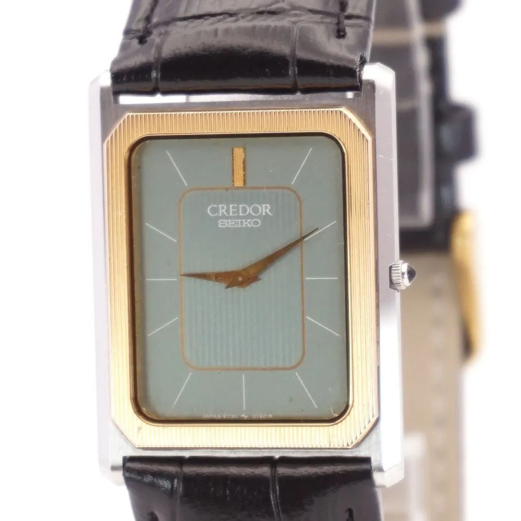 SEIKO　セイコー クレドール 6730-5090　14金ベゼル SEIKO セイコー CREDOR クレドール 6730－5090 QZ 14K ベゼル