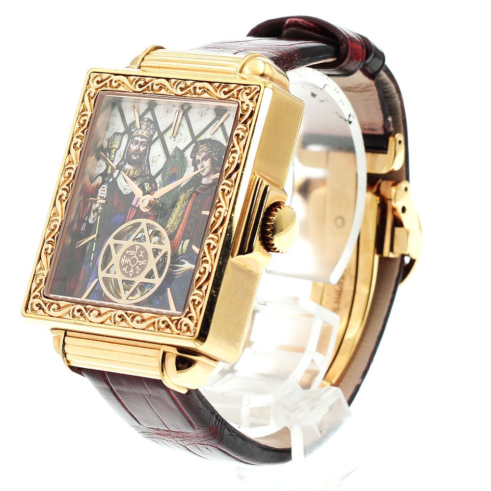 深見東州 Toshyu Fukami ソロモン王とシバの女王 トゥールビヨン 手巻き メンズ_916322