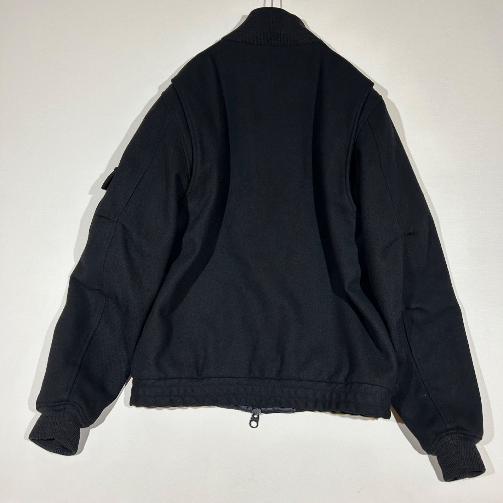 極美品 WTAPS A-2 ラムレザー レザージャケット ジップアップブルゾン