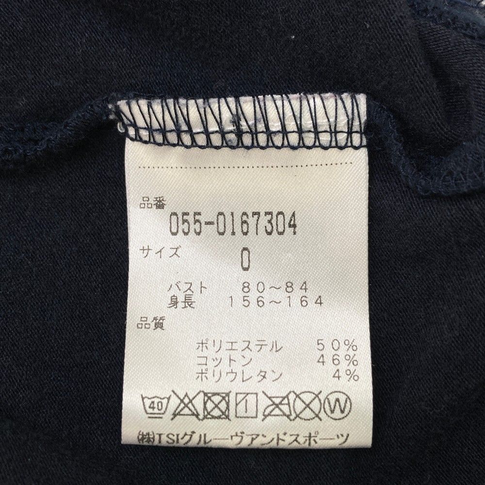 サイズ：0 PEARLY GATES パーリーゲイツ 055-0167304 半袖