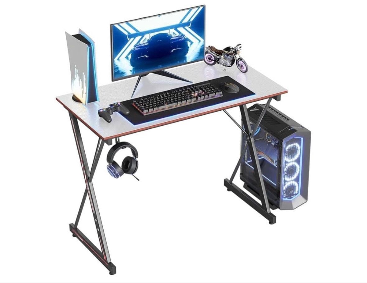 ゲーミングデスク パソコンデスク 幅100cm*奥行50cm ゲームデスク