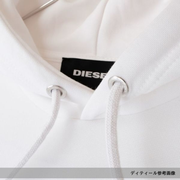 ディーゼルDIESEL パーカー 00SAQJ 0BAWT S－GIR－HOOD ホワイト M 