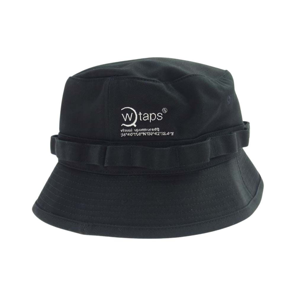 WTAPS ダブルタップス 帽子 21AW 212HCDT-HT16 JUNGLE 02 HAT ジャングル ハット ブラック  ブラック系【中古】