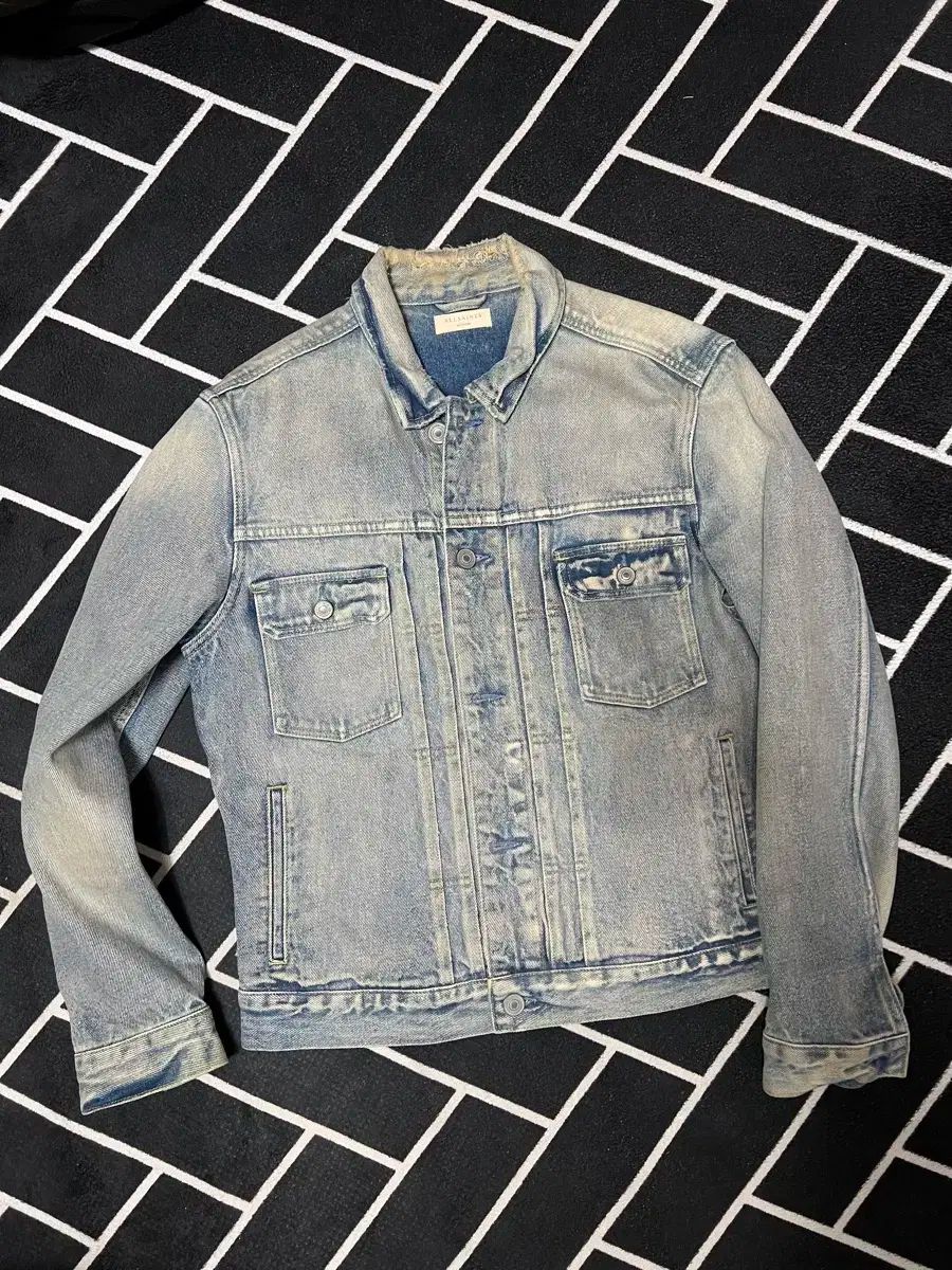 ALLSAINTS オールセインツ ライトブルーデニム デニム ジャケット デニムジャケット 2nd