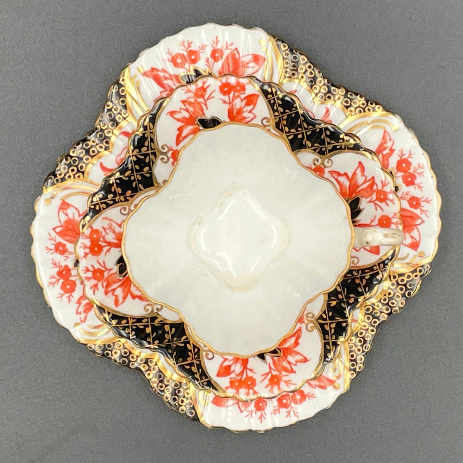 希少】Wileman（ワイルマン／Pre-Shelley） アンティークトリオ