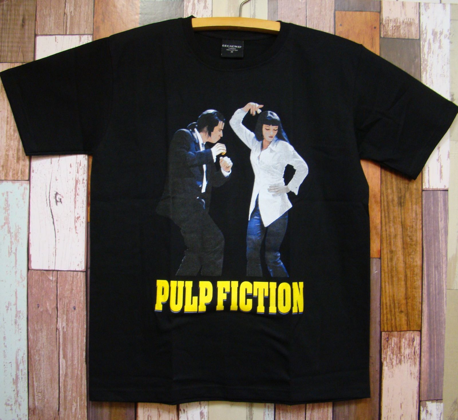 新品パルプフィクション☆ダンス【Pulp Fiction】プリントＴシャツ