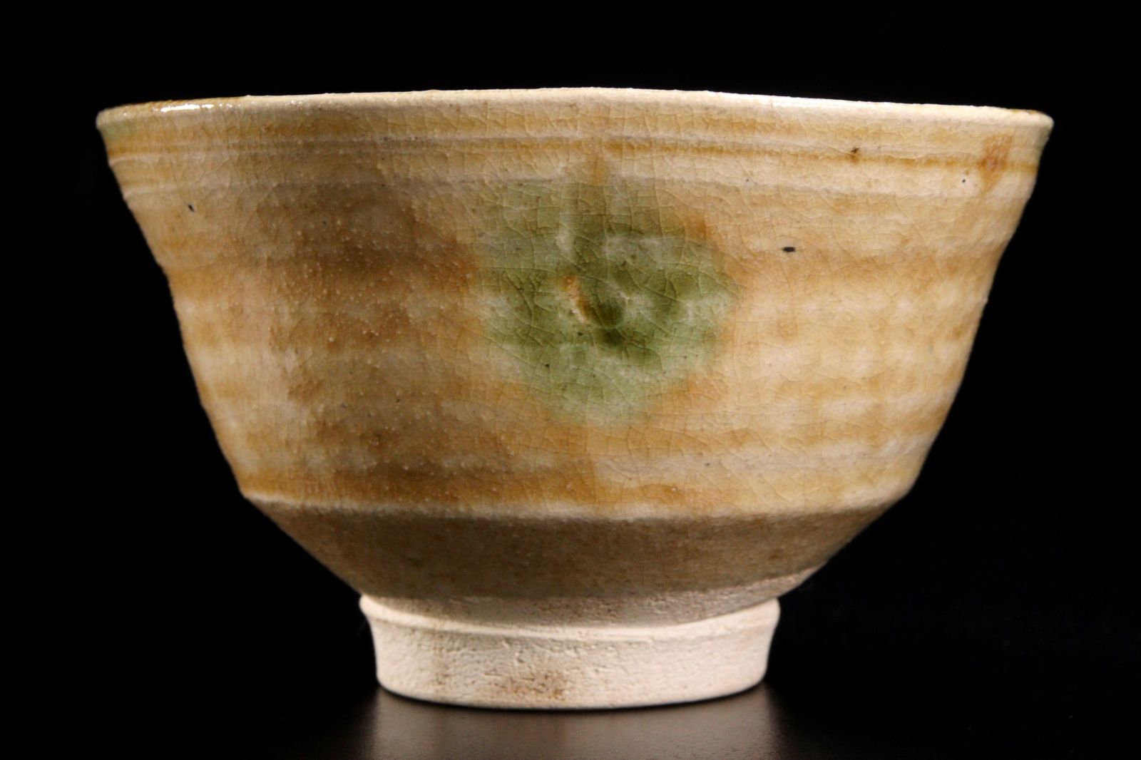 黄瀬戸 茶碗 アンティーク 唐物 古美術品 コレクション骨董 江戸