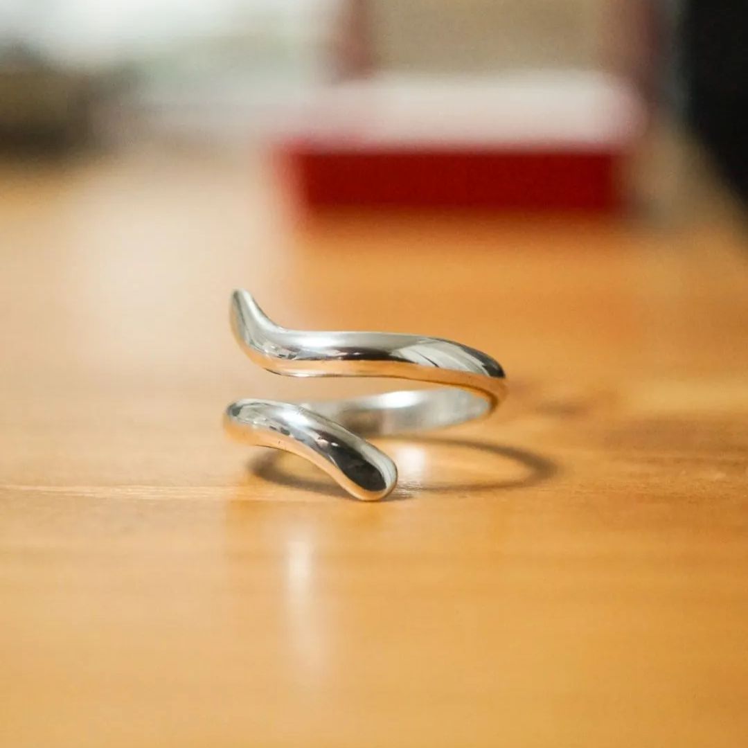 1994年製】UK Vintage Silver Ring hallmarked London 14 - メルカリ