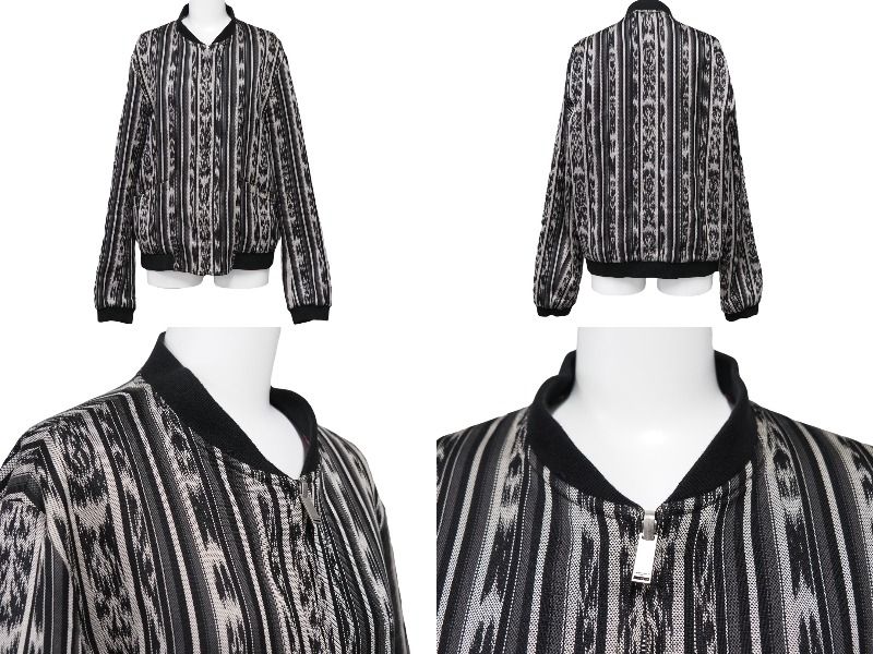 SAINT LAURENT サンローラン ブルゾン リバーシブル マルチカラー