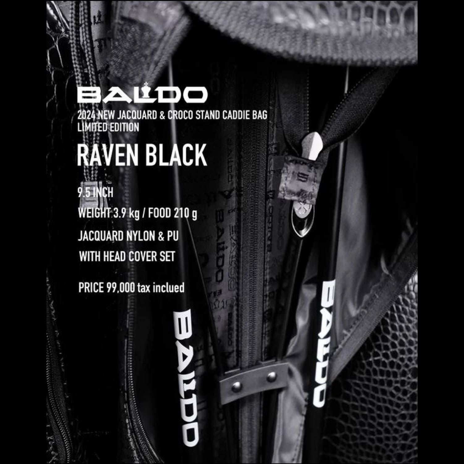 初回入荷プレゼント付き】 キャディバッグ 数量限定 BALDO 2024