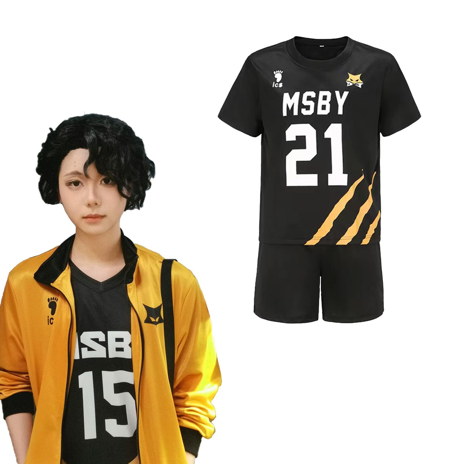 MSBY 佐久早聖臣 ユニフォーム ジャージ Amazon.co.jp: [BASETAKE] ハイキュー ジャージ 黒狼隊MSBY 木兎