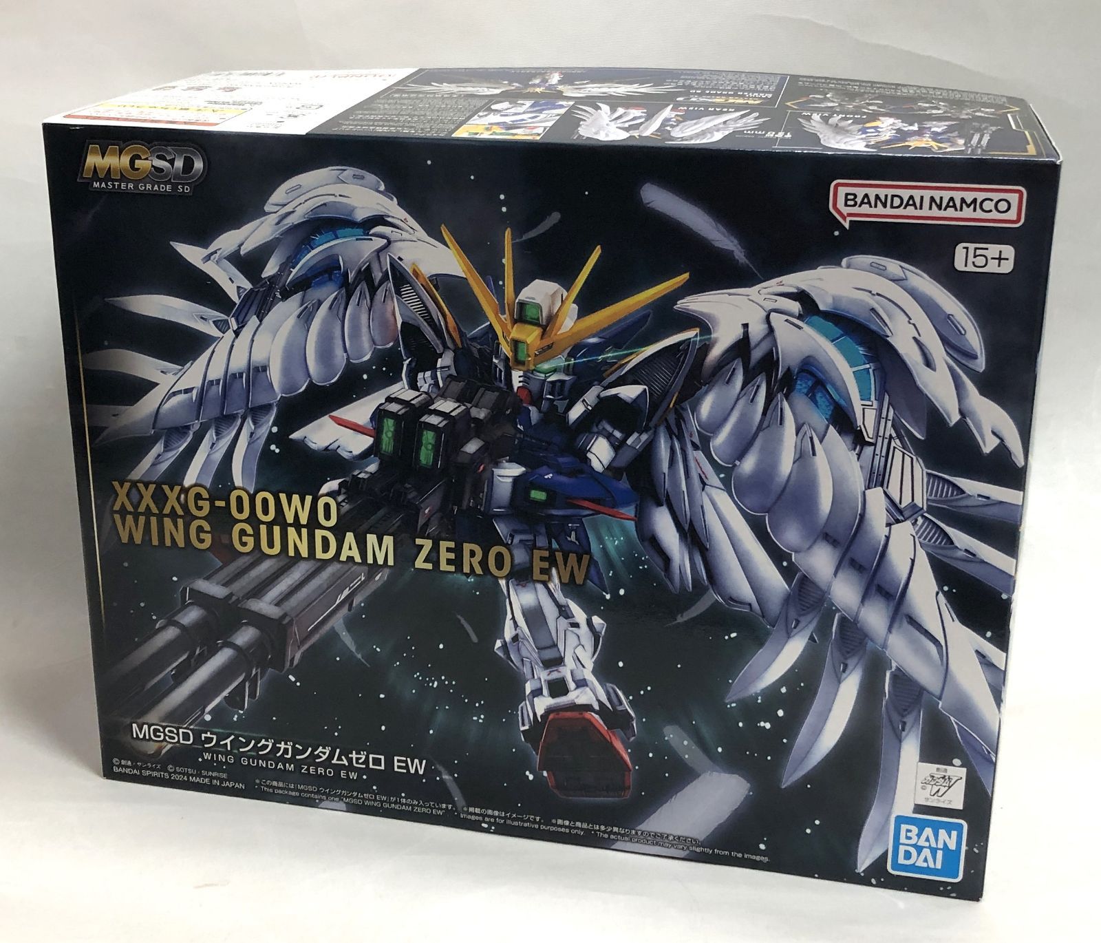 未組立 機動戦士ガンダム MGSD ウイングガンダムゼロ EW プラモデル