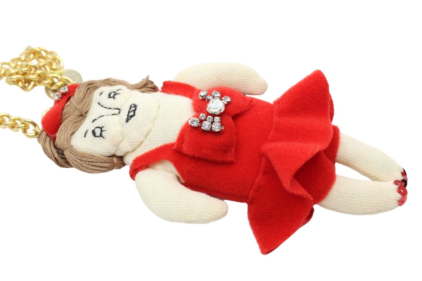 ミュベール MUVEIL チャーム ROSE ローズ バッグ レッド 赤