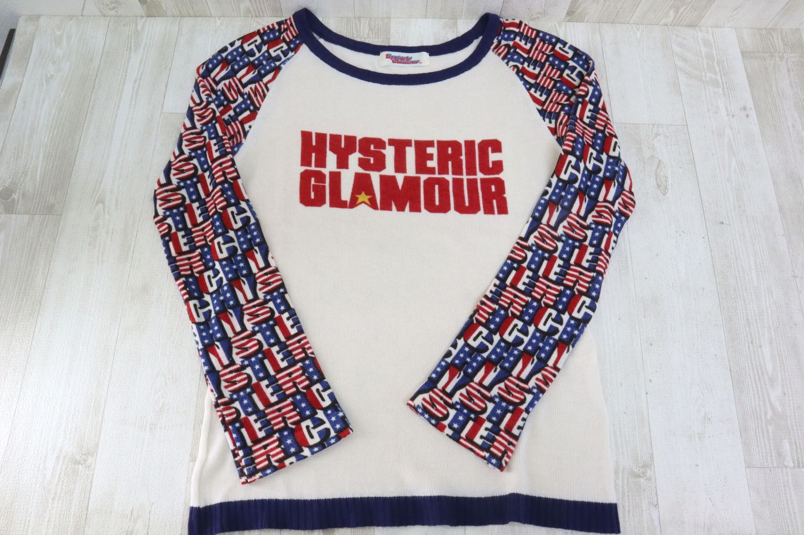 HYSTERIC GLAMOUR ヒステリックグラマー 薄手 ニット サイズ