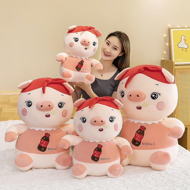 クリスマスプレゼント 子供 ぬいぐるみ 豚 抱き枕 ブタ おもちゃ 抱きまくら クッション 昼寝枕 柔らかい 巨大 45cm 55cm 65cm zMme964