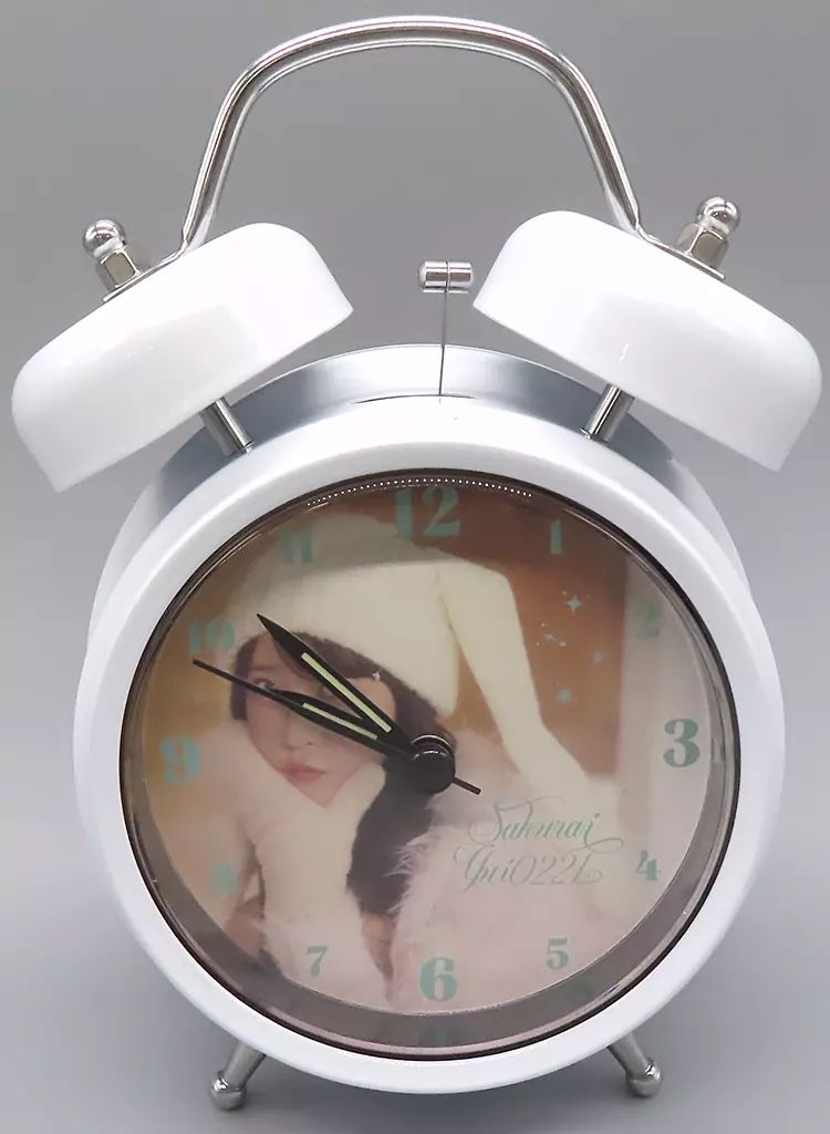 置き時計・掛け時計 櫻井優衣 ボイス入り目覚まし時計 「FRUITS ZIPPER