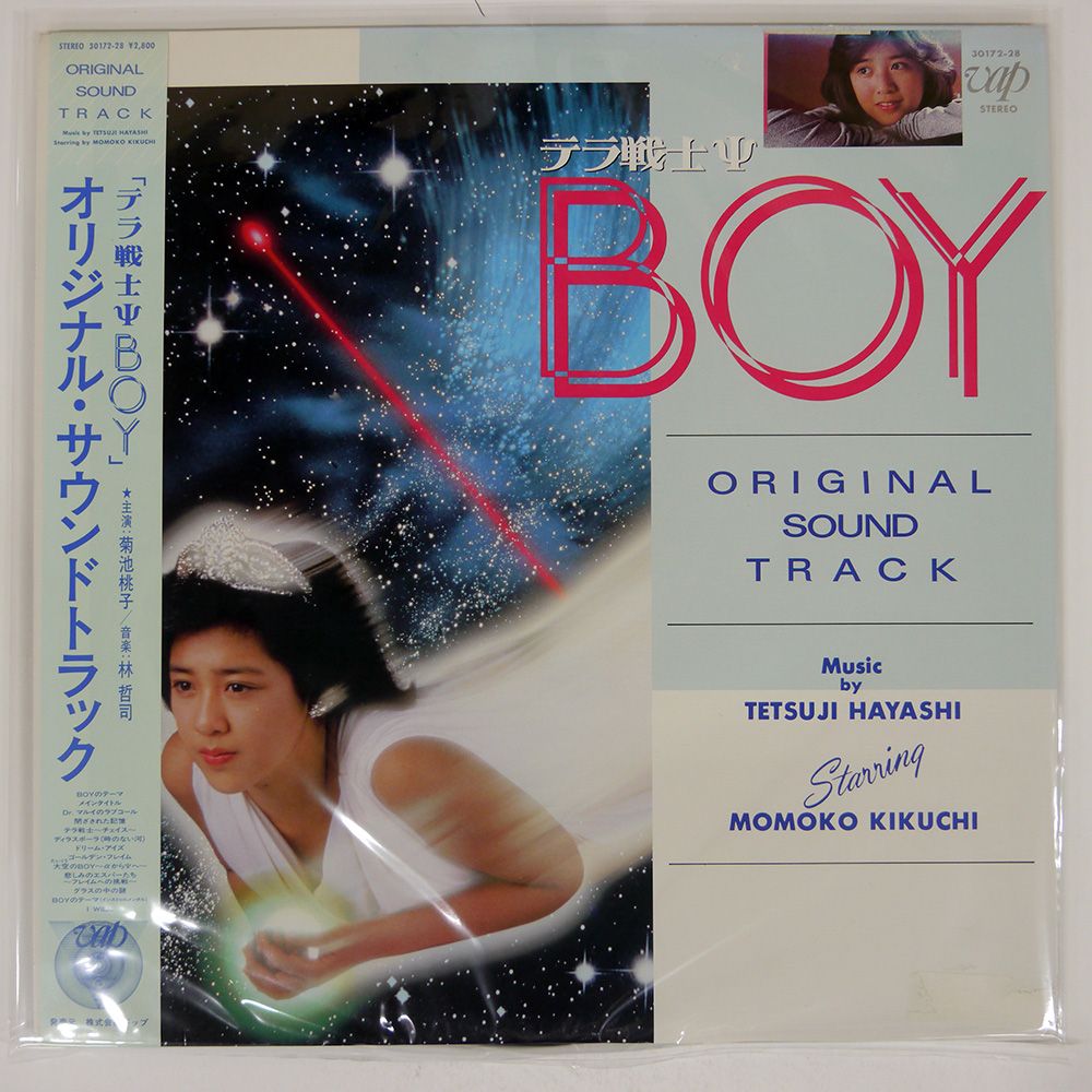 帯付き 国内盤 林哲司 / 菊池桃子/テラ戦士 BOY/VAP 3017228 LP