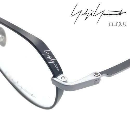 YOHJI YAMAMOTO ヨウジヤマモト メガネ 19-0066 col.1/3 49mm チタン 