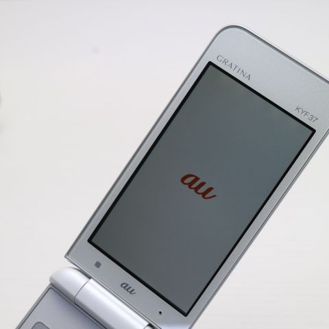 Amazon | AU GRATINA KYF37 WHITE ガラケー 白ロム | 京セラ(Kyocera