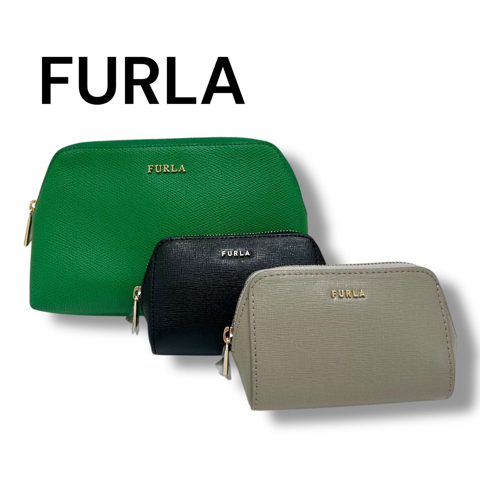 FURLA フルラ ポーチ 3つセット FURLA - フルラ ポーチ 3点セット