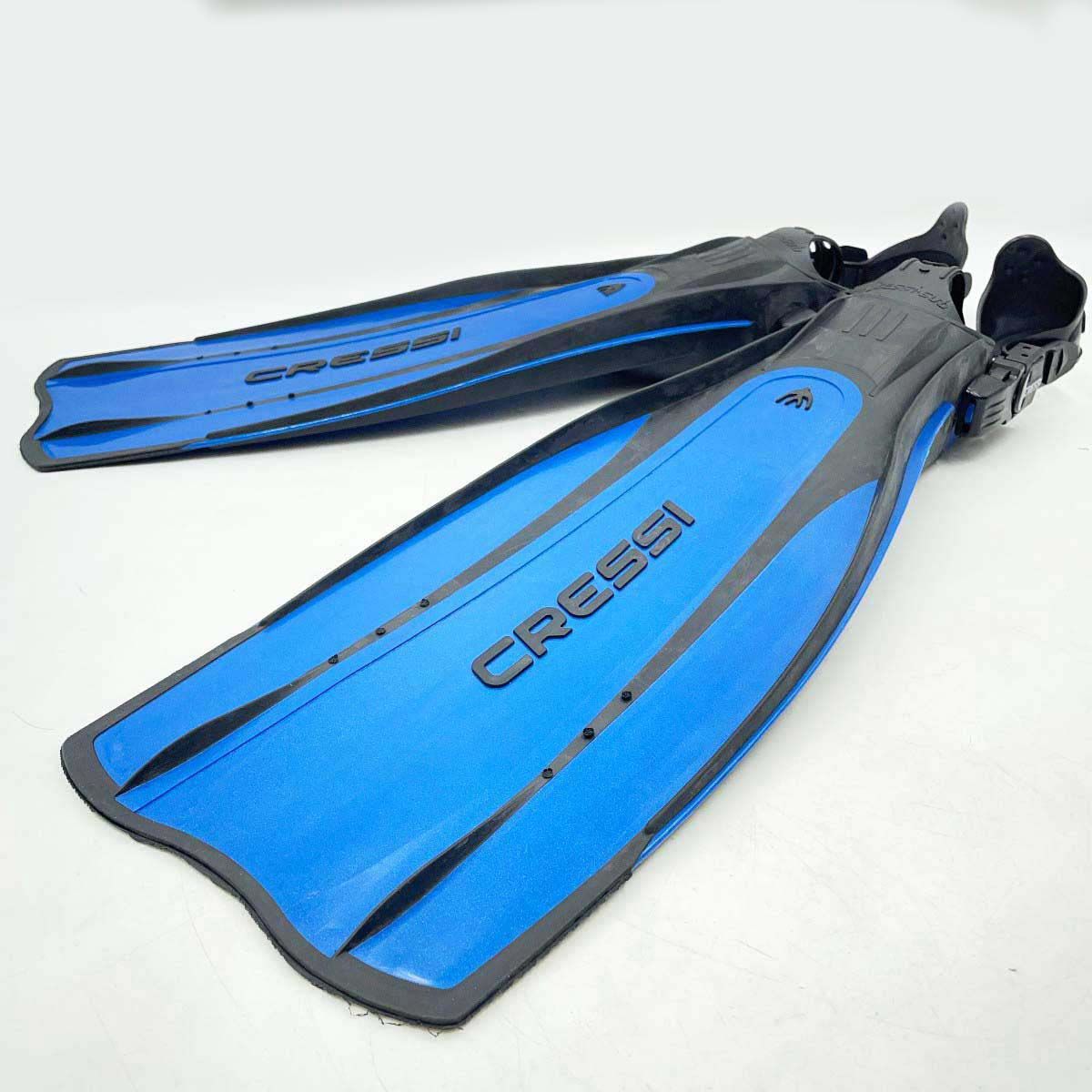 ♥ CRESSI クレッシー PRO LIGHT プロ ライト フィン 23-25cm ブラック ブルー ダイビング