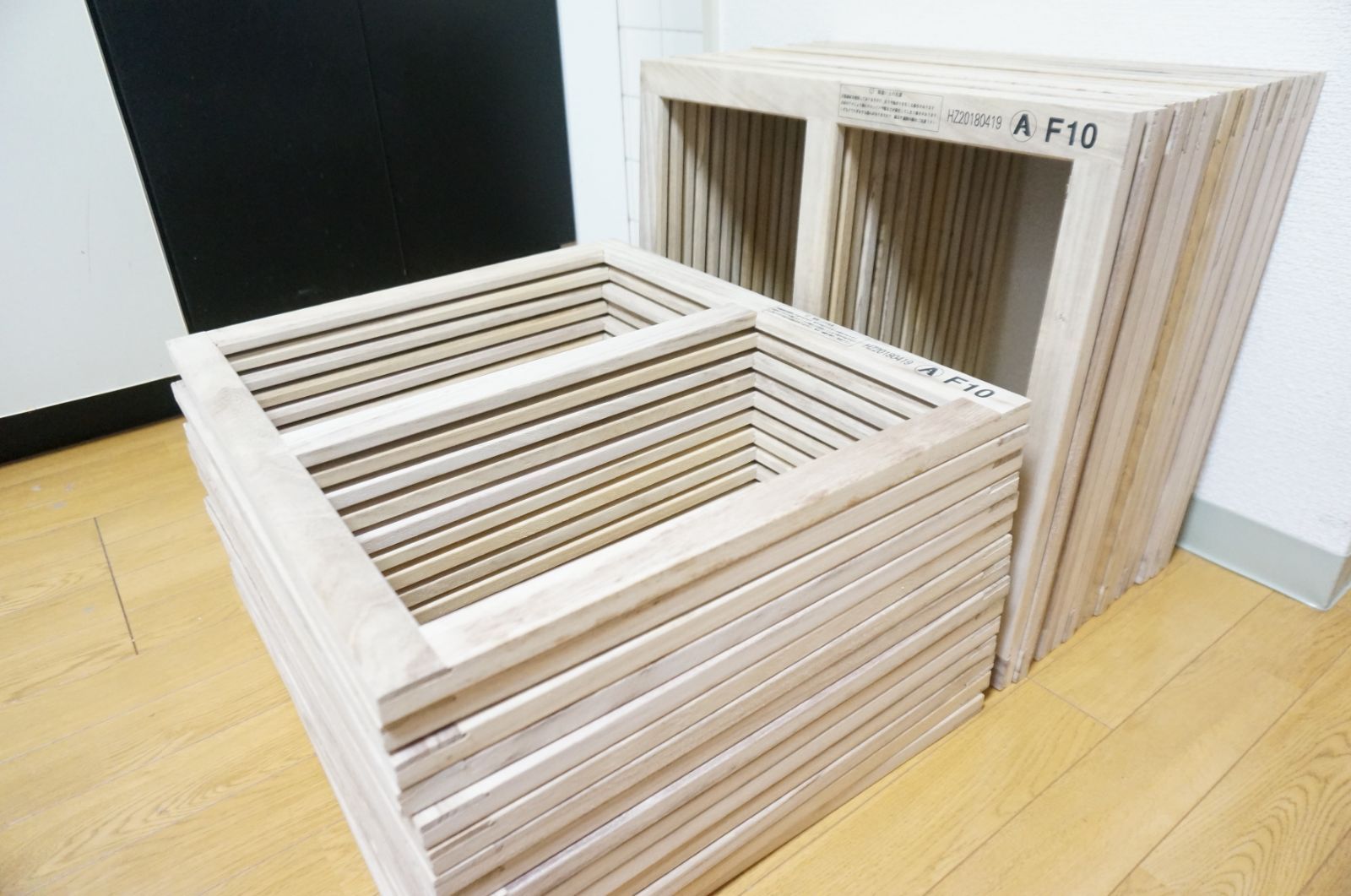 在庫処分セール】油絵用 キャンバス 木枠 F10 10枚 未使用品 画材 油彩