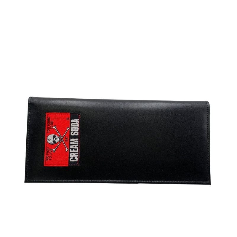 中古美品】CREAM SODA クリームソーダ PINK DRAGON LONG WALLET ピンク