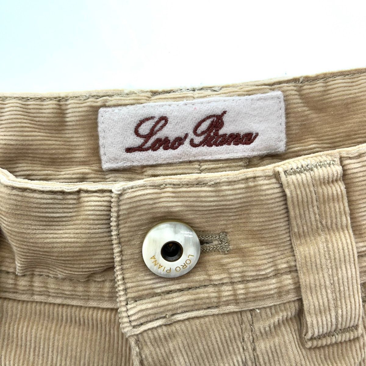 Loro Piana コーデュロイパンツ　色:ベージュ Loro Piana コーデュロイパンツ 色:ベージュ パンツ