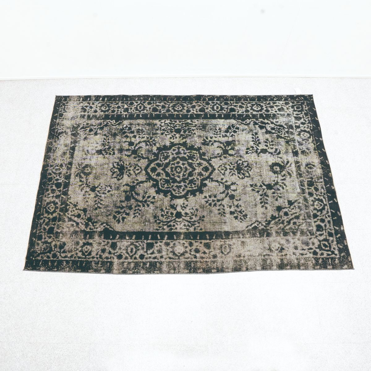 展示品】SUBASI HALI スバシハリ CARVED VINTAGE RUG BC247