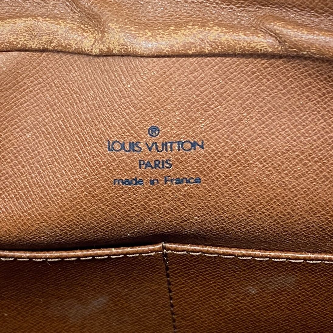 5 mc 3211 ルイヴィトン クラッチバッグ モノグラム コンピエーニュ28 M 51845 ブラウン メンズ