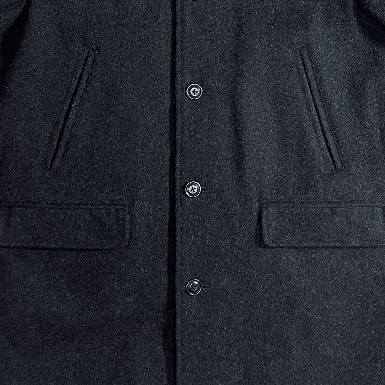 美品 00s J.CREW ジェイクルー ステンカラーコート【M（L相当