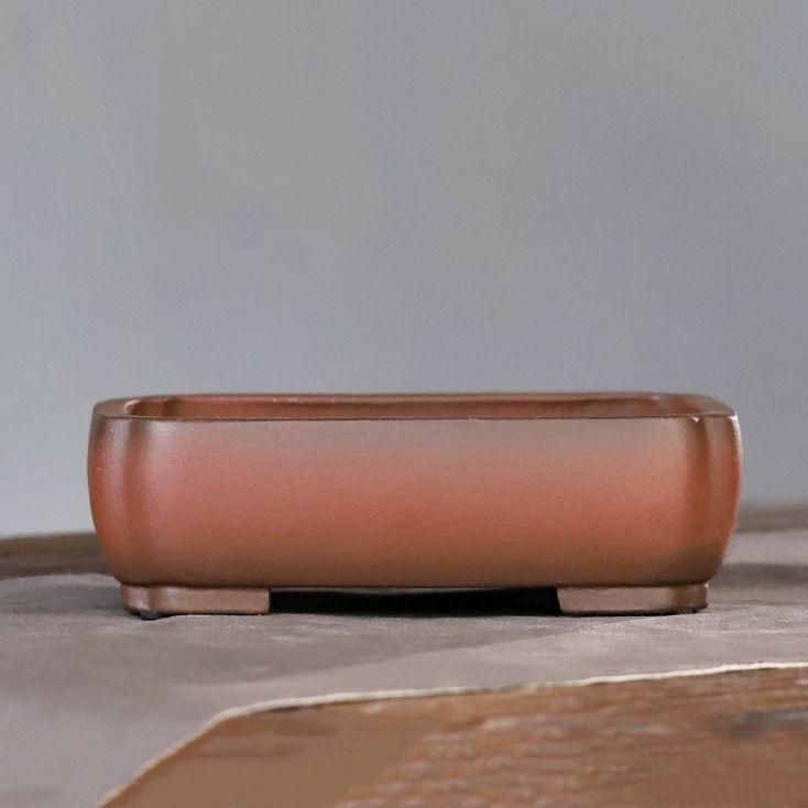 長方形紫砂鉢 盆栽鉢 植木鉢 小品盆栽鉢 大品盆栽鉢