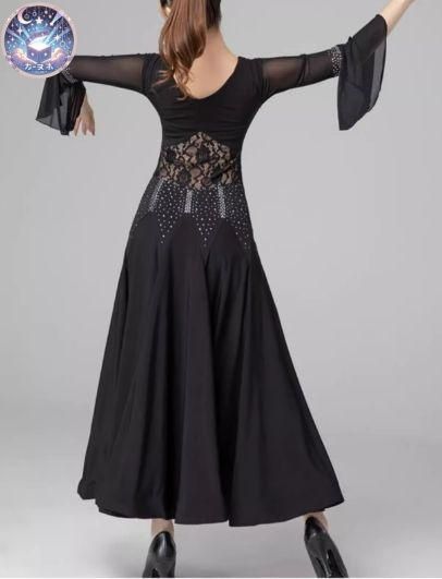 新品未使用 社交ダンス ラテン ドレス トライアル 競技 デモ M〜L 2025