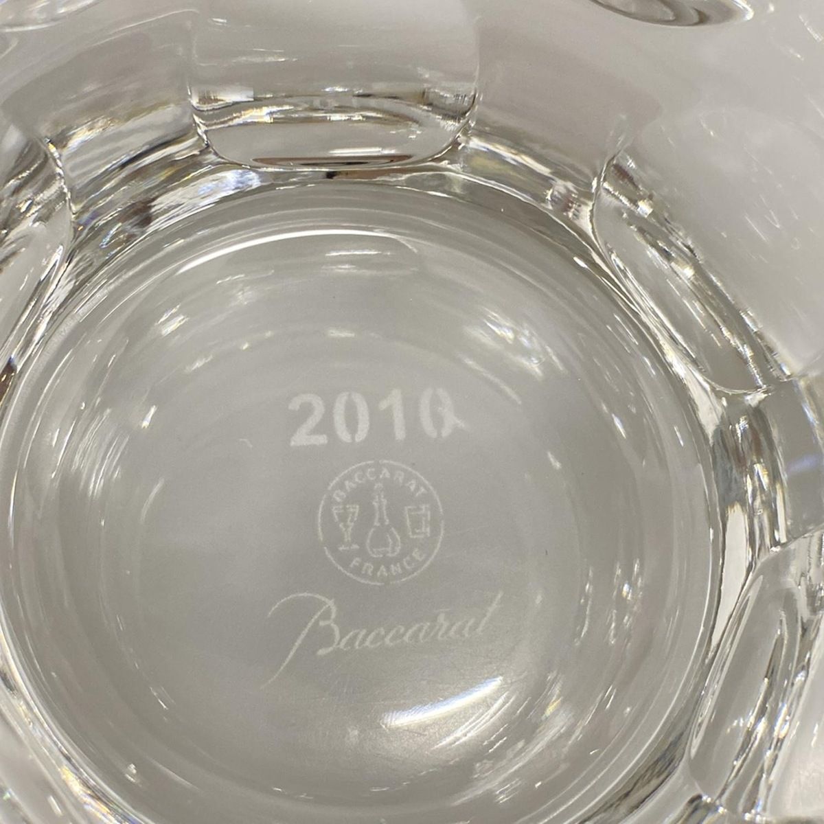 Baccarat 2010　新品未使用 Baccarat バカラ ロックグラス ベルーガ 1点 2010刻印