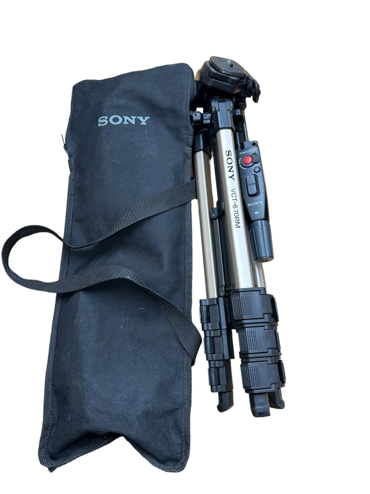 【超美品】SONY リモコン三脚 VCT670RM 専用バッグ付き メルカリ