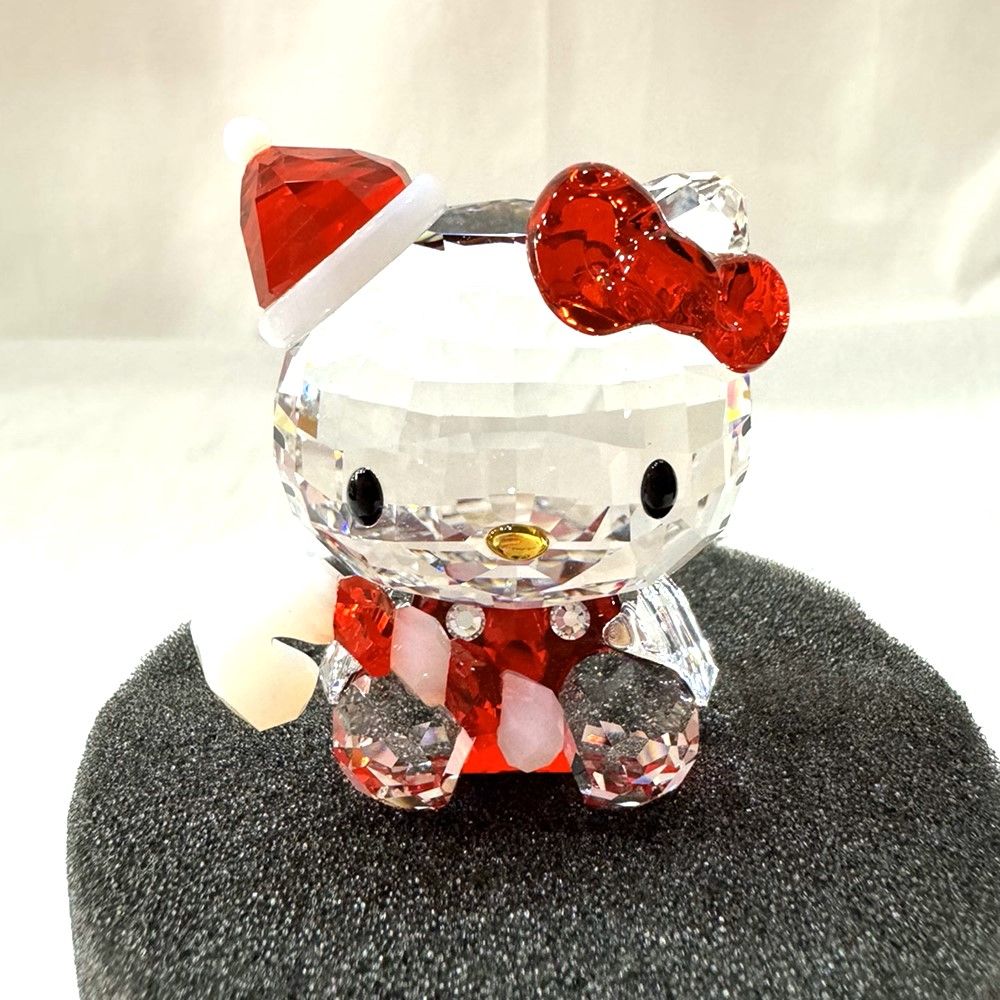 SWAROVSKI Hello Kitty Santa ハローキティ サンタ - 置物