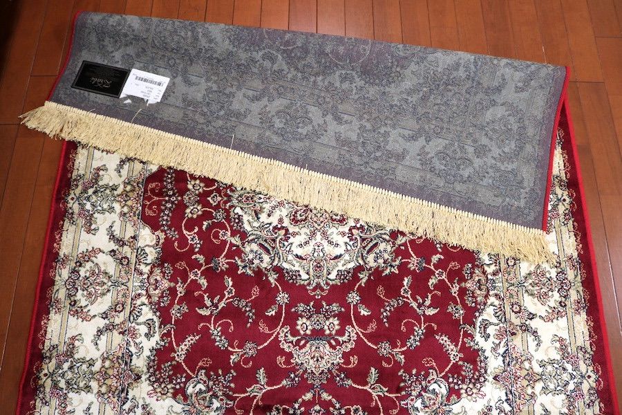 本日のセール！ペルシャ柄絨毯 120×160 新品未使用 カーペット 訳あり ペルシャ柄絨毯 120×160 新品未使用 カーペット 訳あり アウトレット