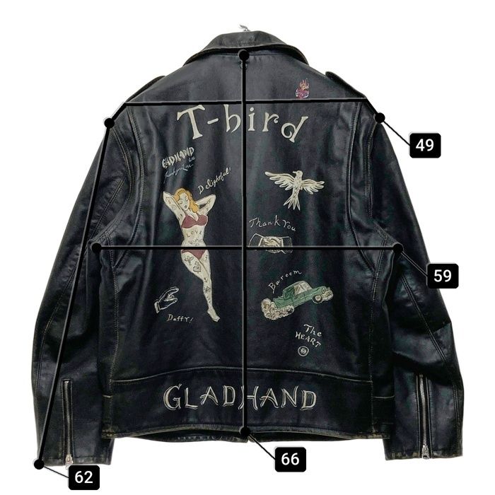 ☆Schott ショット GLAD HAND グラッドハンド ワンスター レザー