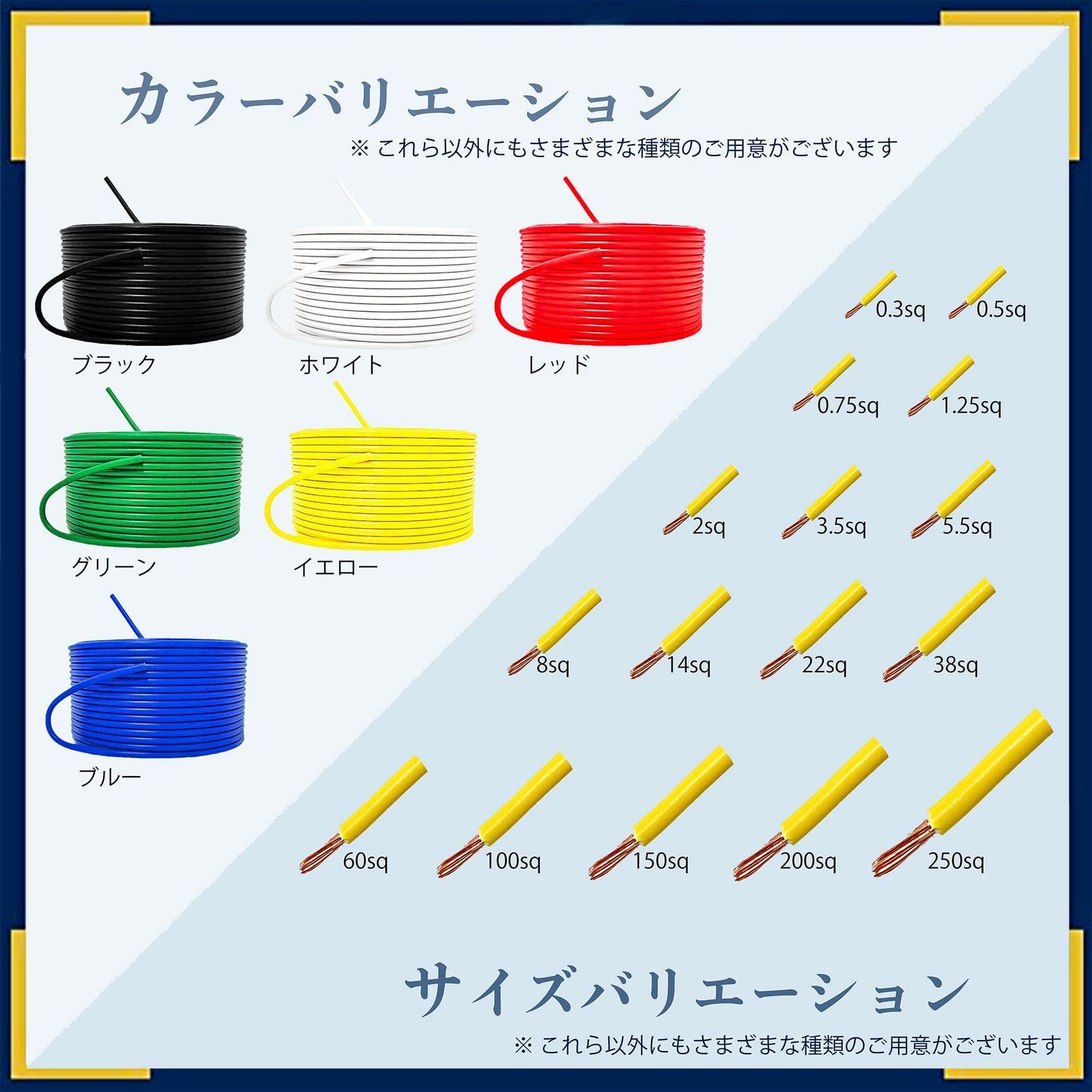 特価商品】アースケーブル IV線 5.5sq 緑色 10m【太さ：1.25sq